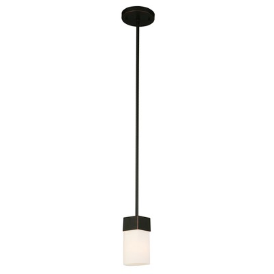 Ciara Springs Mini Pendant Bronze/White - EGLO