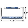 Seton Hall University Alumni Logo Full Size Standard License Plate Metal Frame - 4 of 4
