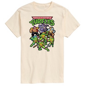 Men's - Teenage Mutant Ninja Turtles - Pixel Gaming Group Short Sleeve Graphic T-Shirt - 1 of 4