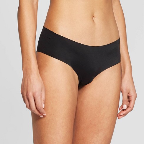 Women's Laser Cut Cheeky Underwear - Auden™ Black S