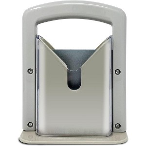 Urban Sombrero Slyce Bagel Slicer - Safety Shield, Stainless Steel Blade - 1 of 4