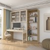 FURNIinspire Utility Storage Shelves 5 Shelf Standing Organizer Bookcase, Living Room Shelving Unit, Office Storage Shelf, Beige, 11.7"*24.7"*71.1" - 2 of 4