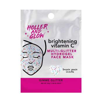 Holler and Glow Glitter Face Mask - 0.74 fl oz