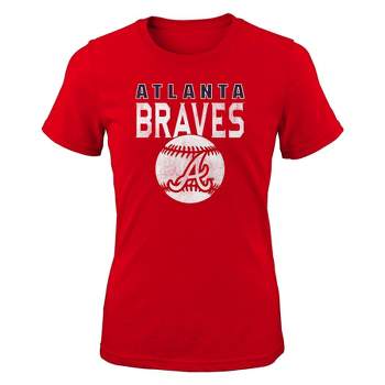 Mlb Atlanta Braves Girls' T-shirt : Target