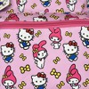 My Melody All Over Nylon Pink Kids School Backpack 16" School Bookbag for Girls - 4 of 4