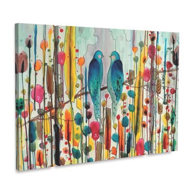 Sylvie Demers 'We' Multi Panel Art Set Large 3 Piece