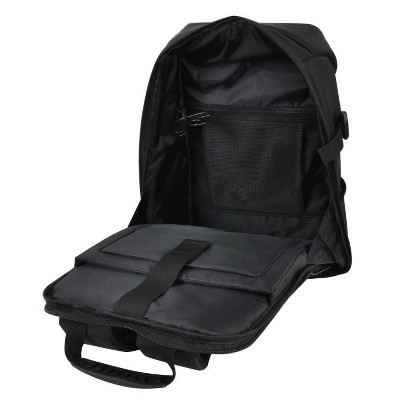 RadioShack Black/Gray 15.6" Laptop Backpack With Multiple Compartments — фото 8