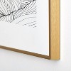 Viviana Gonzalez Lines in the mountains Metal Framed Art Print - Deny Designs - 4 of 4