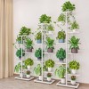 Plant Stand Indoor, 7-Layer 8 Potted Plant Shelf, Flower Rack With Metal, Plants Holders for Patio Gardens Bedroom Corner Living Room Balcony - 2 of 4