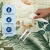 Washable Area Rug for Living Room, Jungle Animal Soft Bedroom Rug Non Slip Low Pile Small Carpet Stain Resistant - 4 of 4