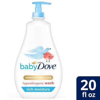 Baby Dove Rich Moisture Sensitive Skin Hypoallergenic Wash - 20 fl oz