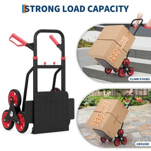 Trolley - Heavy Duty, Portable, Foldable, Two Elastic Ropes, Industrial Utility Cart - 1 of 4
