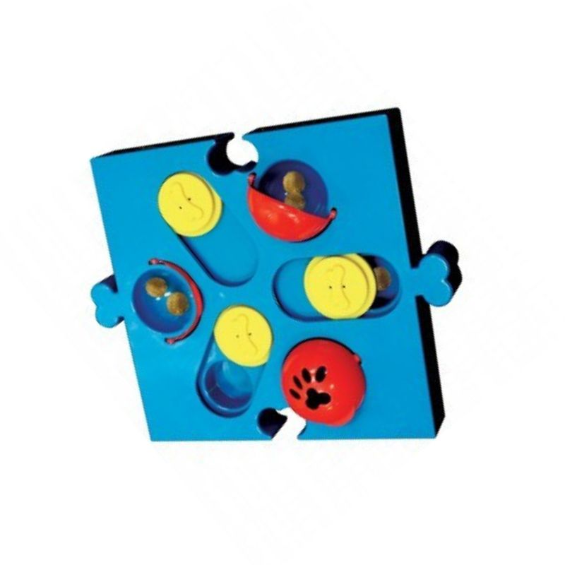 Spot Seek-A-Treat Flip 'N Slide Connector Puzzle Interactive Dog Treat and Toy Puzzle, 3 of 4