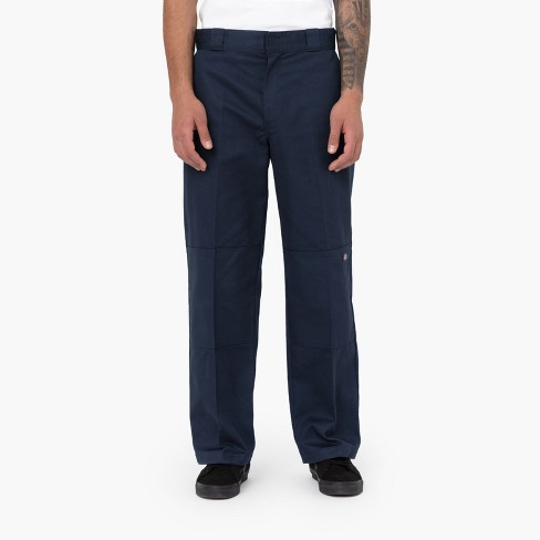 Dickies Loose Navy Pants, (dn), Dark Work Double Fit : Target 38x32 Knee
