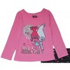 DreamWorks Trolls Little Girls' 2-Piece Long Sleeve Top and Legging Sets - 2 of 3