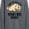 Men's - Avatar: The Last Airbender - Appa Hungry Long Sleeve Graphic T-Shirt - 2 of 4