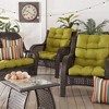 Kensington Garden 2pc 24"x22" Outdoor Seat and Back Chair Cushion Set - 4 of 4