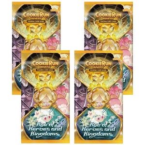 CookieRun Trading Card Game: Age of Heroes & Kingdoms - 4 Booster Packs - 1 of 4