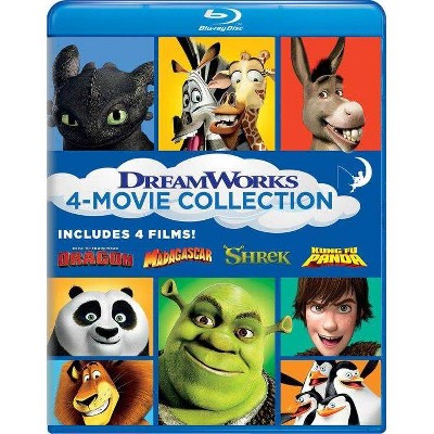 Dreamworks 4-Movie Collection (Blu-ray)(2018)