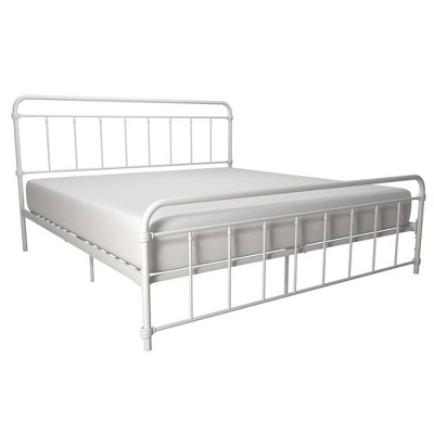 target iron bed king