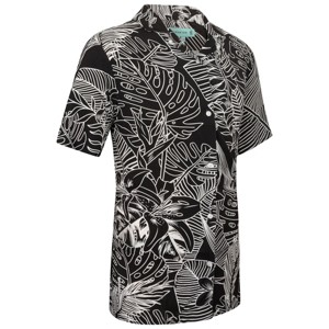 Mio Marino Mens Casual Button-Down Hawaiian Short Sleeve Shirt - 1 of 4