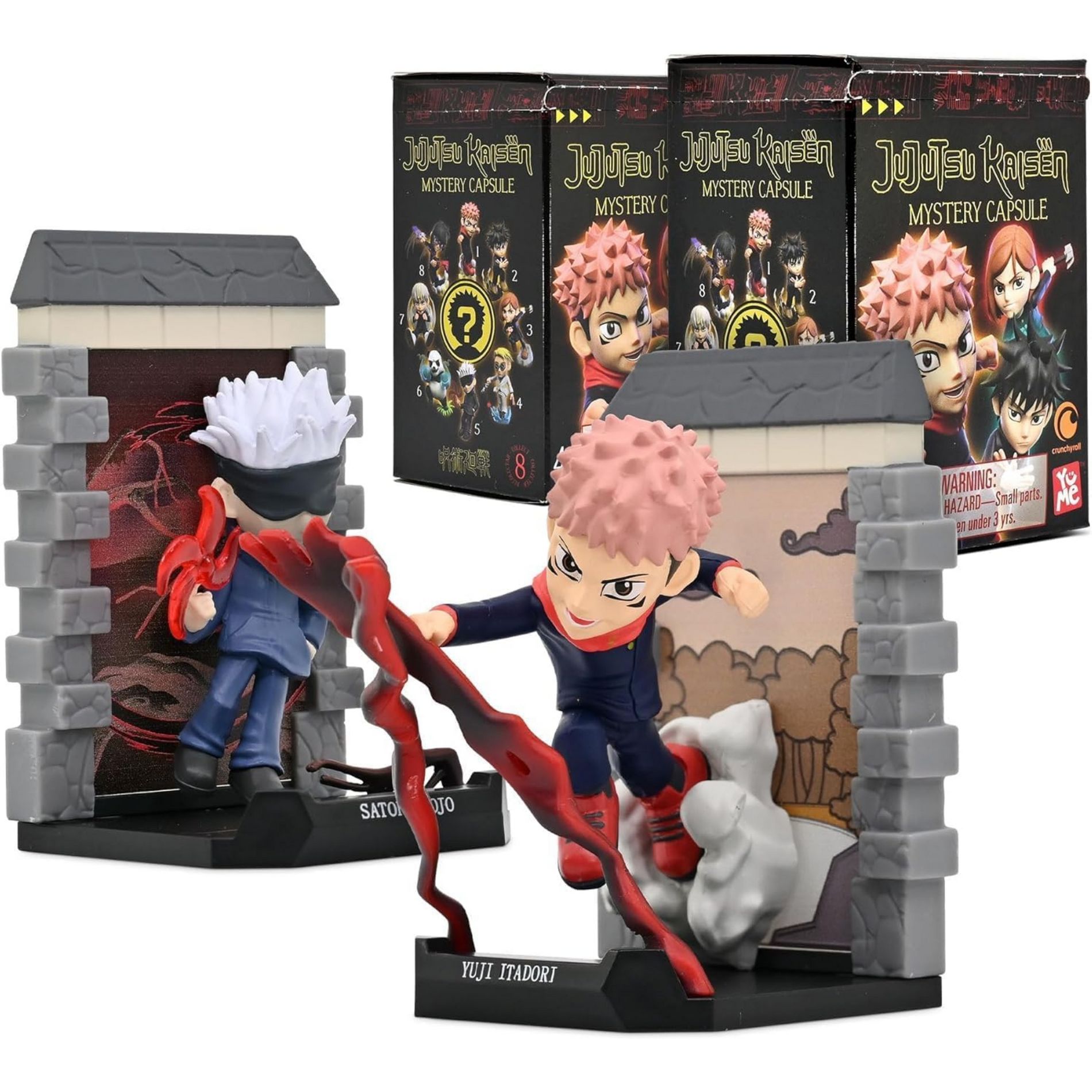 Set of 2 YuMe Jujutsu Kaisen Mystery Blind Box - Anime Collectible Figure Surprise Pack