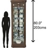 Howard Miller 680641 Delia Curio Cabinet 680641 Aged Auburn - 2 of 2