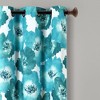 Julie Floral Insulated Grommet Blackout Window Curtain Panels - Lush Décor - 2 of 4