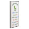 Stupell Industries Dinosaur Rules Kids List, 13" x 30" - 3 of 4
