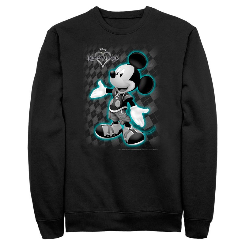 Men's Kingdom Hearts 1 King Mickey Sweatshirt, 1 of 5