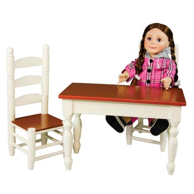 18 inch doll table