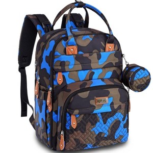 BabbleRoo Diaper Bag Backpack for Stylish Parents, Spacious Baby Bag, Versatile Baby Diaper Bag - 1 of 4