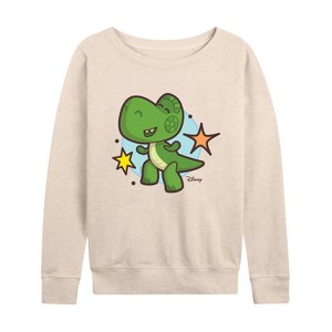 Women's - Disney - Toy Story 4 Lightweight French Terry Wide Neck Long Sleeve Shirt - 1 of 4