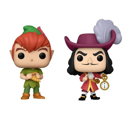 Funko Pop! 2 Pack Disney Peter Pan: Peter Pan & Captain Hook #1344, #1348