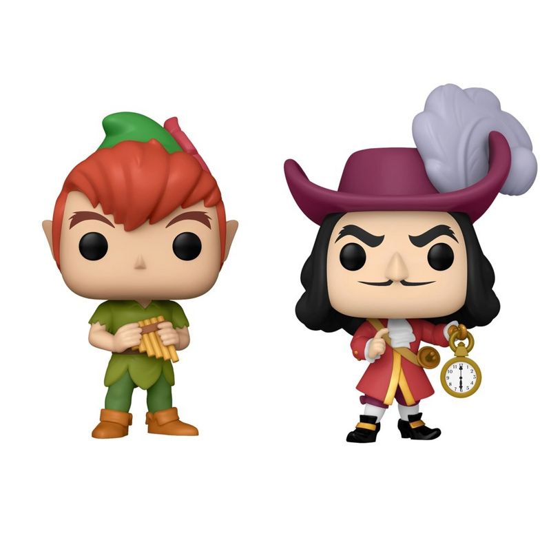Funko 2 Pack Disney Peter Pan: Peter Pan & Captain Hook #1344, #1348, 1 of 5