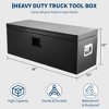 GustoWave 30/36/48in W Metal Truck Tool Box, Heavy Duty Truck Bed Toolboxes with Lock & Keys, Tool Chest Storage Organizer - 2 of 4