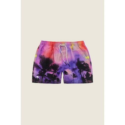 Men's Mystic Palm Swim Shorts - OAS