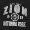 Men's Zion National Park Established Date Crewneck Sweatshirt - 2 of 4