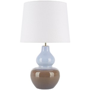 Oriel Table Lamp - Light Blue - Safavieh. - 1 of 4