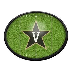College Football On the 50 Design Oval Slimline Lighted Wall Sign - 1 of 4