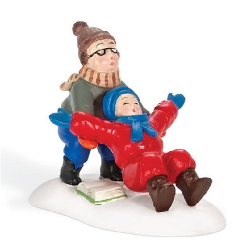 Department 56 A Christmas Story "Ralphie To The Rescue!" Figurine #805037, 2 of 3