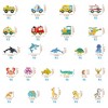 PICASSO-TILES Magnetic Tiles for Kids, 150PCS 3-in-1 Aquarium Safari and Metro Theme, Construction STEM Building Blocks Educational Toy - 4 of 4