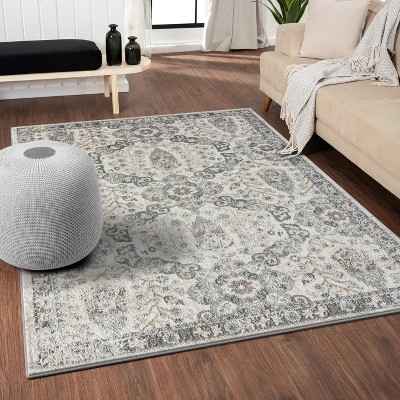 Luxe Weavers Oriental Vintage Medallion Area Rug