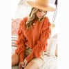 Women's The Right One Tasseled Sweater - Vine & Love - 2 of 4