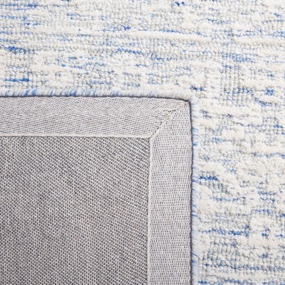 Ivory Elegance Square Hand-Tufted Wool Rug 6' x 6'