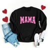 Simply Sage Market Women's Graphic Sweatshirt Mama Pink Hearts - 3 of 4