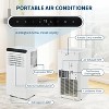 Acekool 8,000 BTU Portable Air Conditioner, 4-in-1 AC Dehumidifier Fan, for Rooms up to 350 Sq. Ft, Timer, Remote, Easy Move - 4 of 4