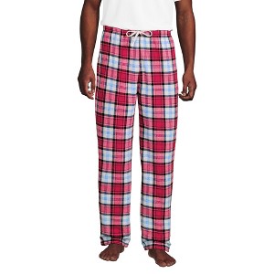 Lands' End Men's Fleece Pajama Pants - 1 of 3