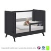 BreathableBaby Breathable Mesh Toddler Bed Conversion Kit for 3-in-1 Crib, Black - 3 of 4