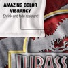 Jurassic Park Slash Logo Silky 50X60 Blanket, 1 Sided - 4 of 4